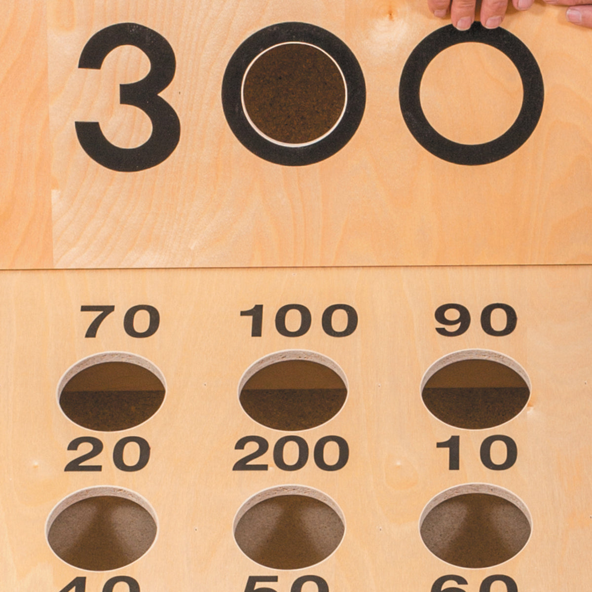 Jeu de poches 300 approuvé, vue 2