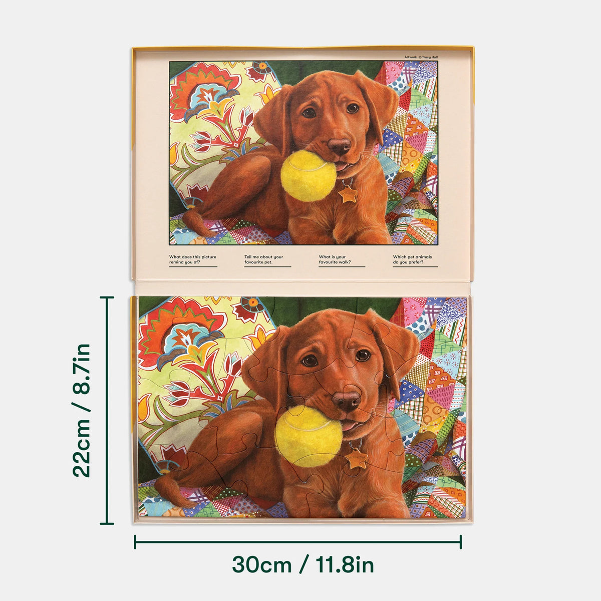 Casse-tête adapté Chien 13 morceaux, vue 4