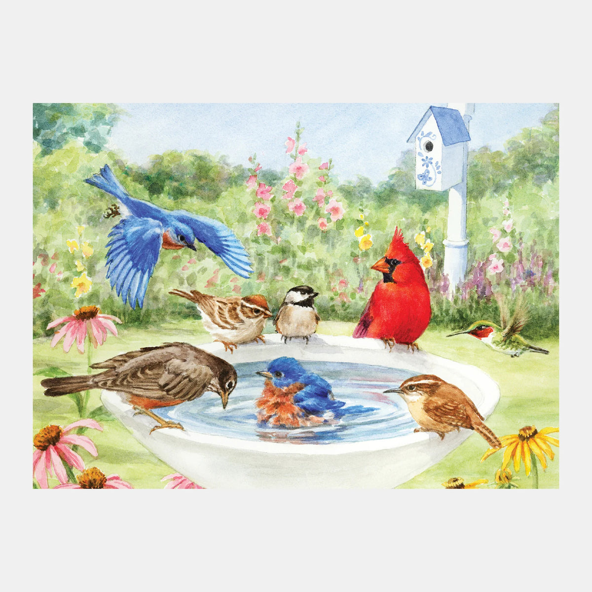 Casse-tête adapté Oiseaux baigneurs, vue 3