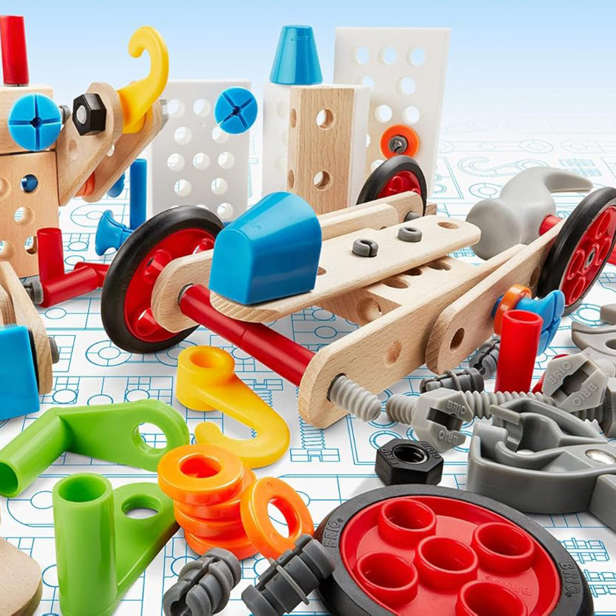 Coffret créatif Builder 136 morceaux, vue 2