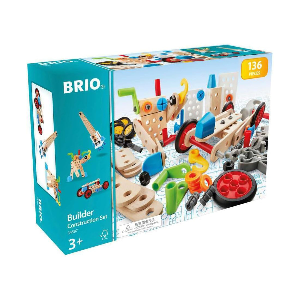 Coffret créatif Builder 136 morceaux, vue 3