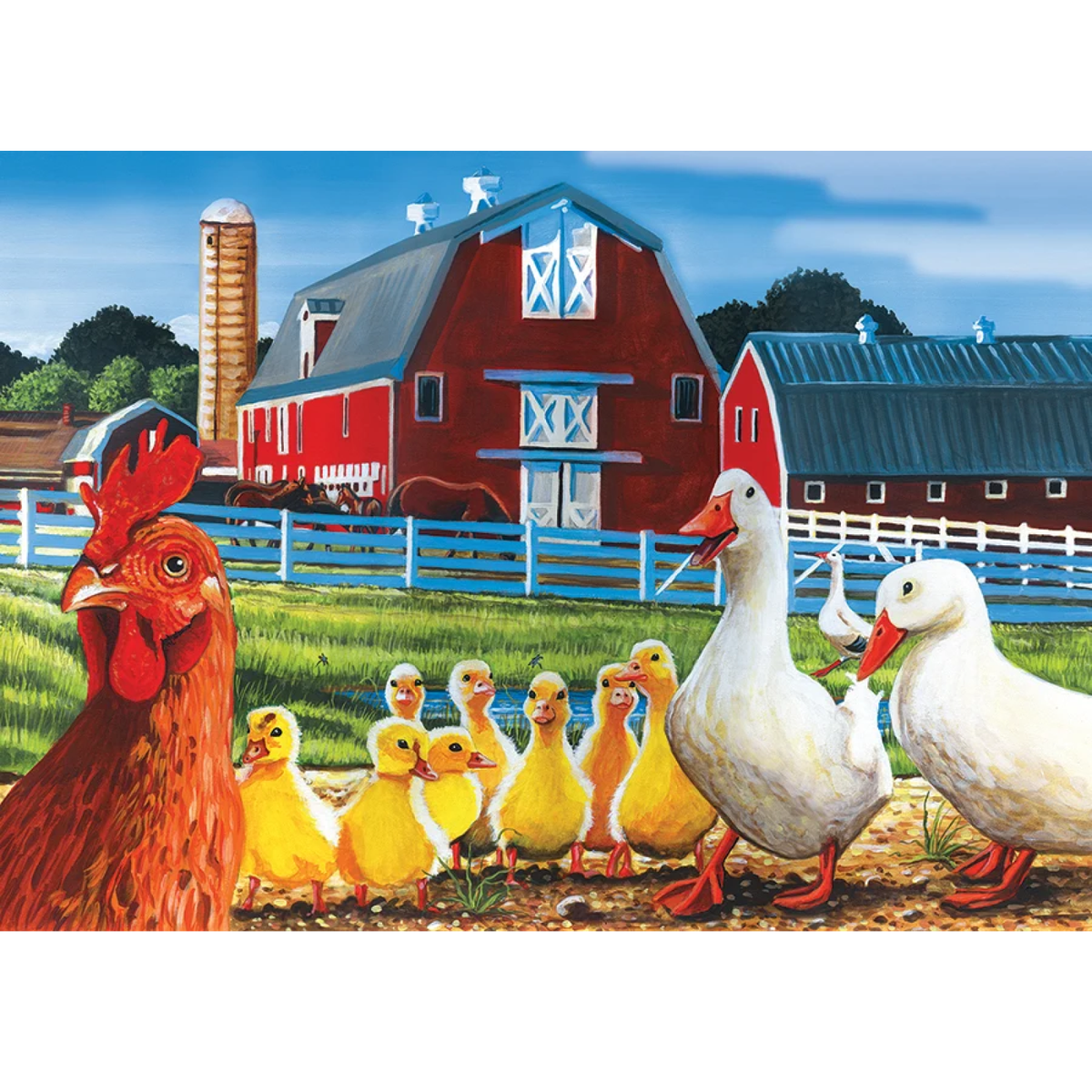 Casse-tête Canards à la ferme, vue 2