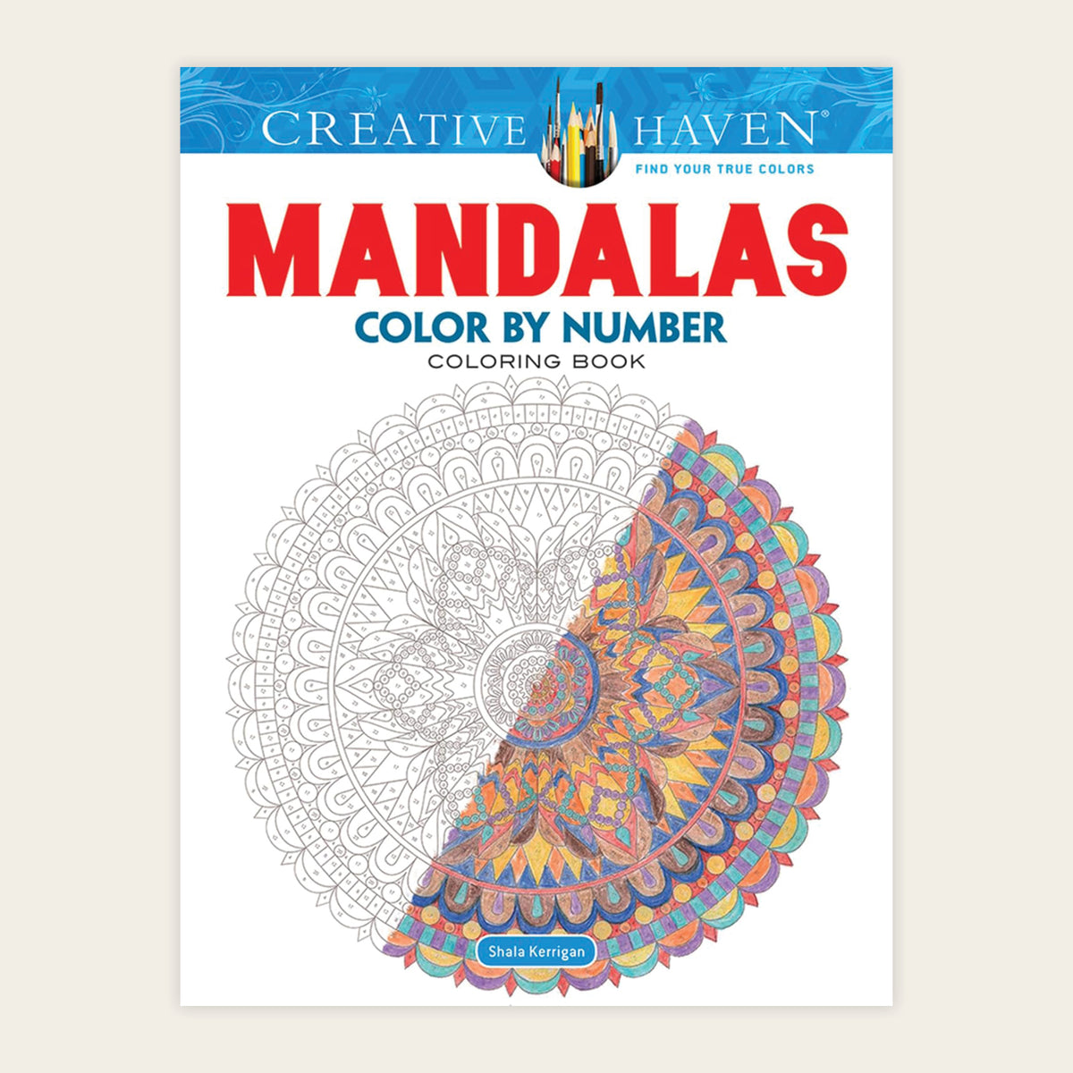 Cahier à numéros Mandalas, Creative Haven