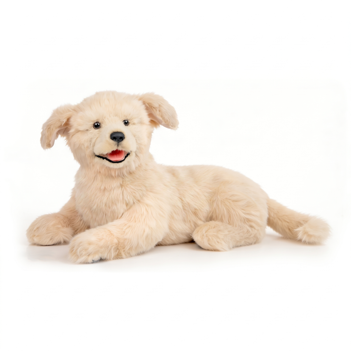 Chien golden retriever réaliste en peluche, Chongker
