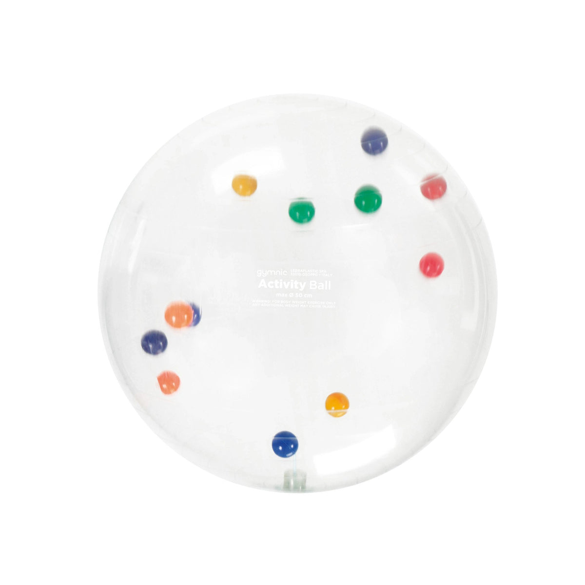 Grand ballon sensoriel à billes colorées 20 po