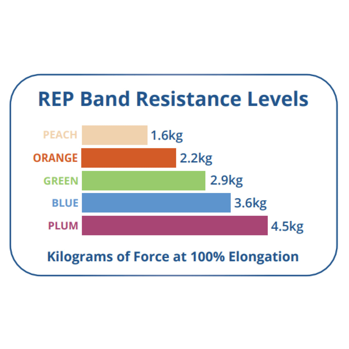 Bandes de résistance REP Band, vue 8