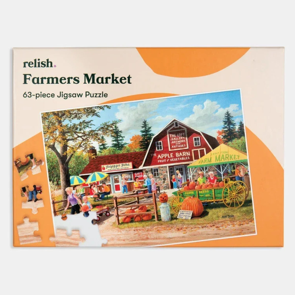 Casse-tête adapté Au marché agricole 63 morceaux, Relish