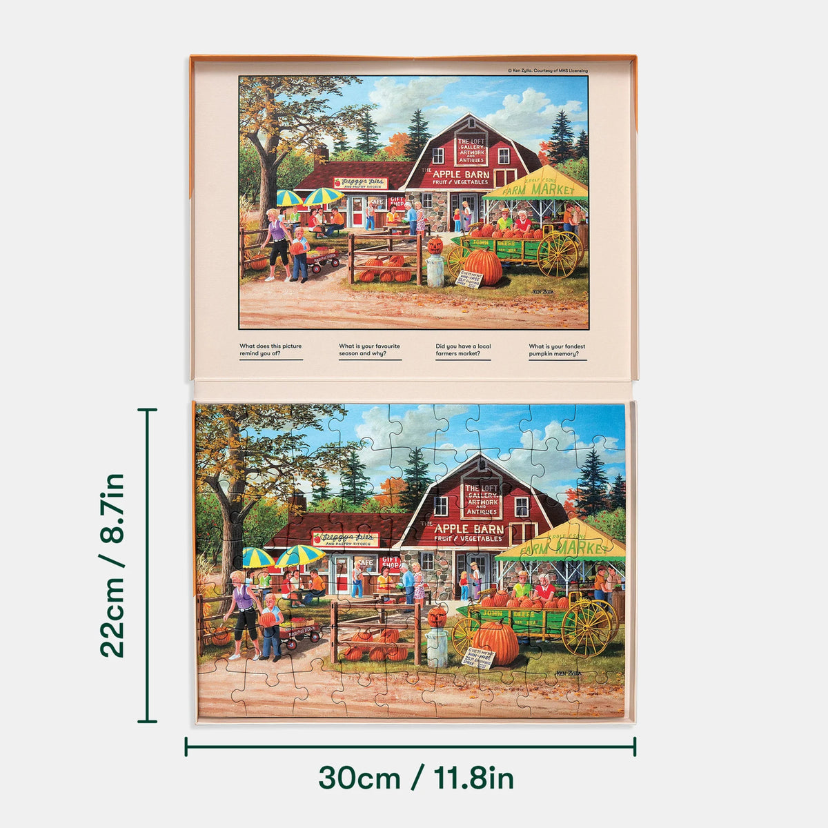 Casse-tête adapté Au marché agricole, vue 4