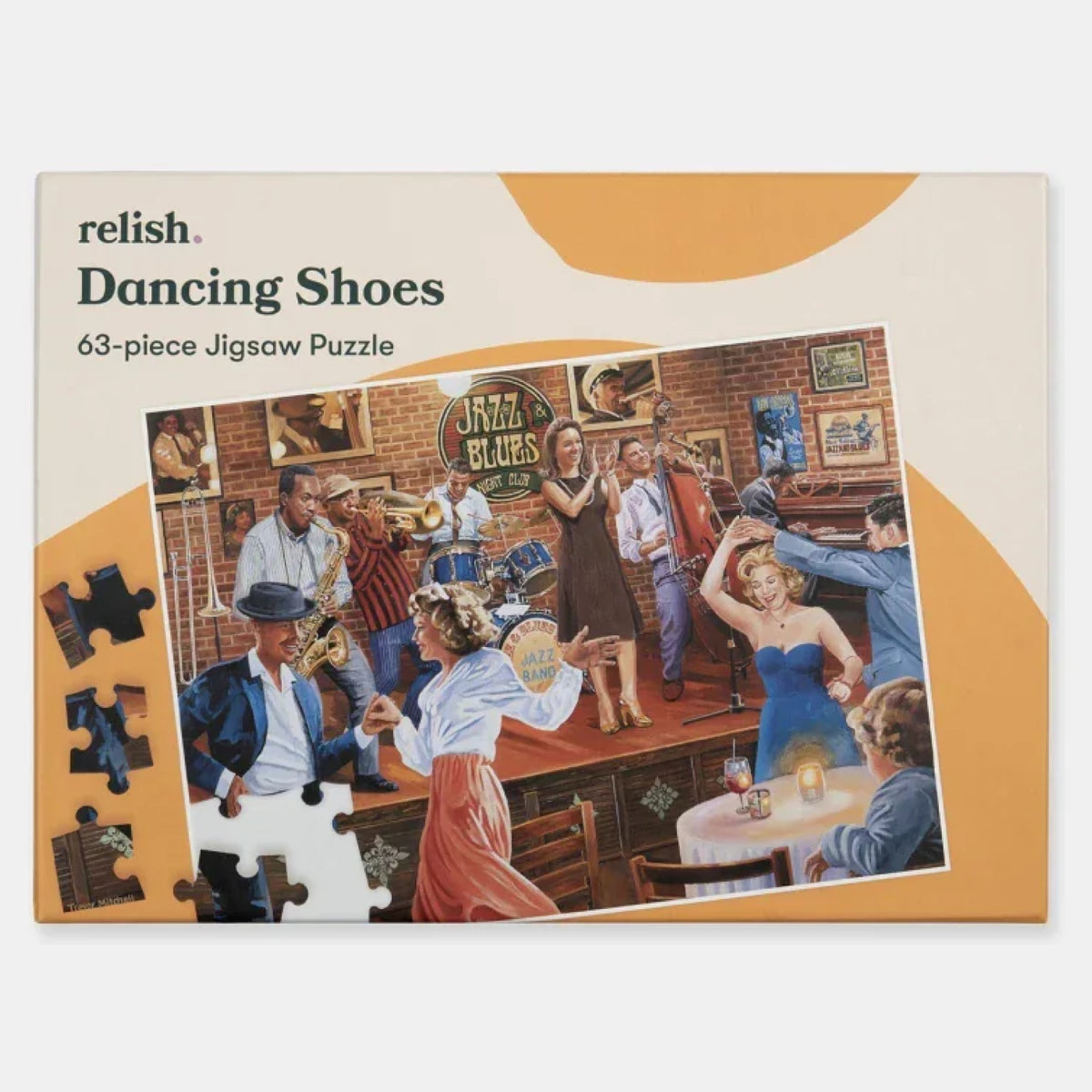 Casse-tête adapté Chaussures de danse 63 morceaux, Relish