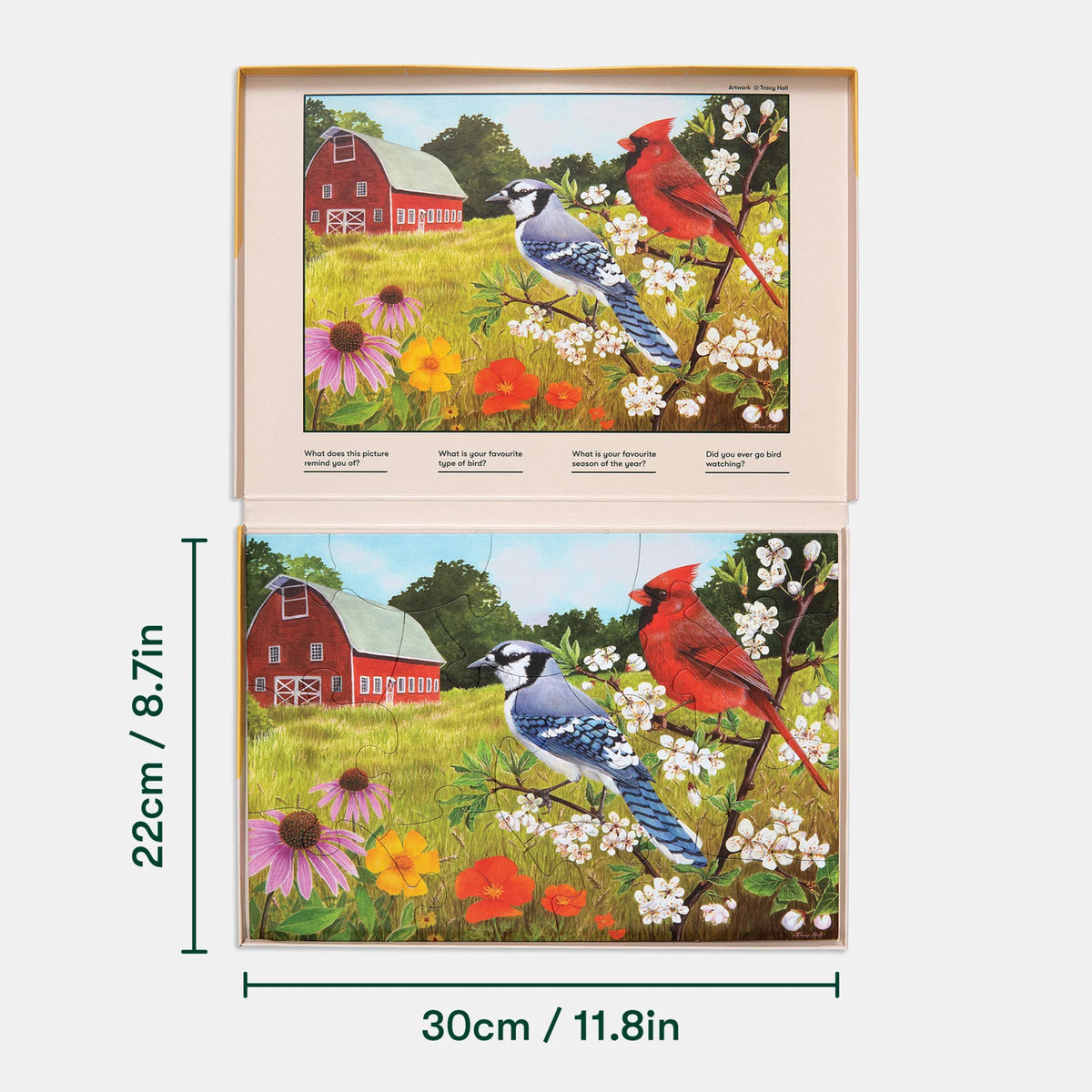 Casse-tête adapté Oiseaux d'été, vue 4