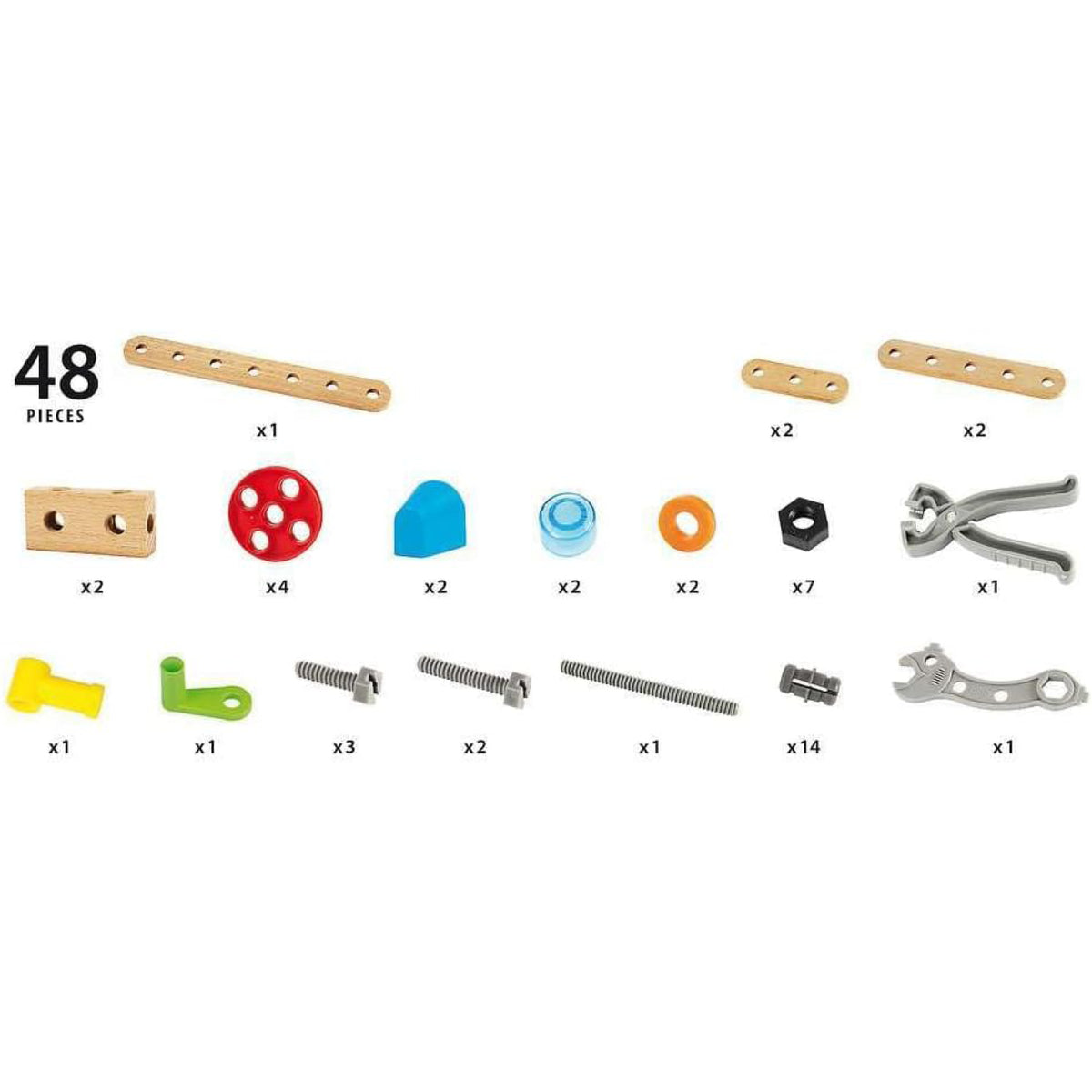 Coffret créatif Builder 49 morceaux, vue 3