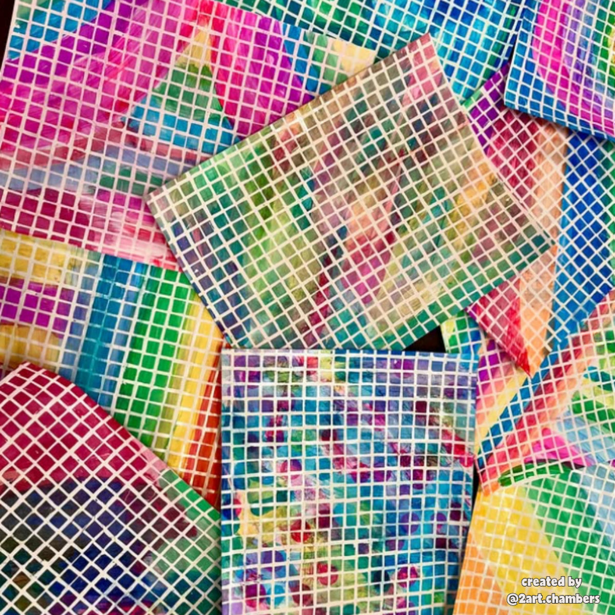 Papier texturé surprise, vue 3