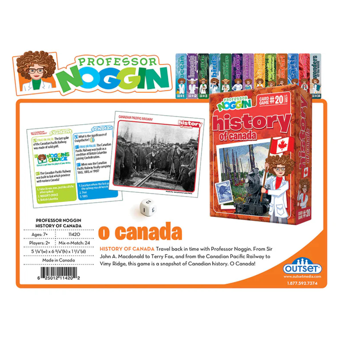 Prof. Noggin's History of Canada, vue 2