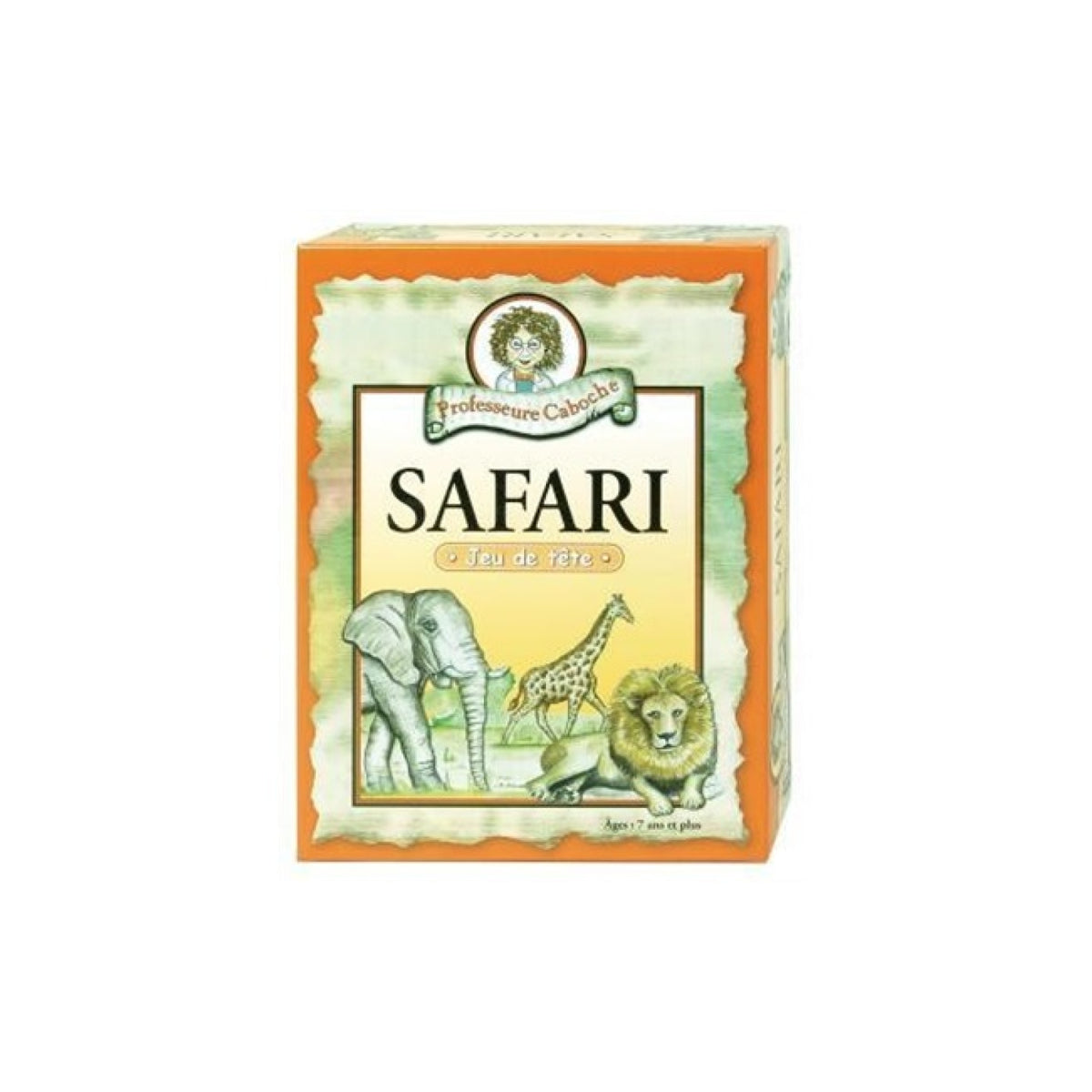 Jeu de trivia Prof. Caboche Safari, Outset