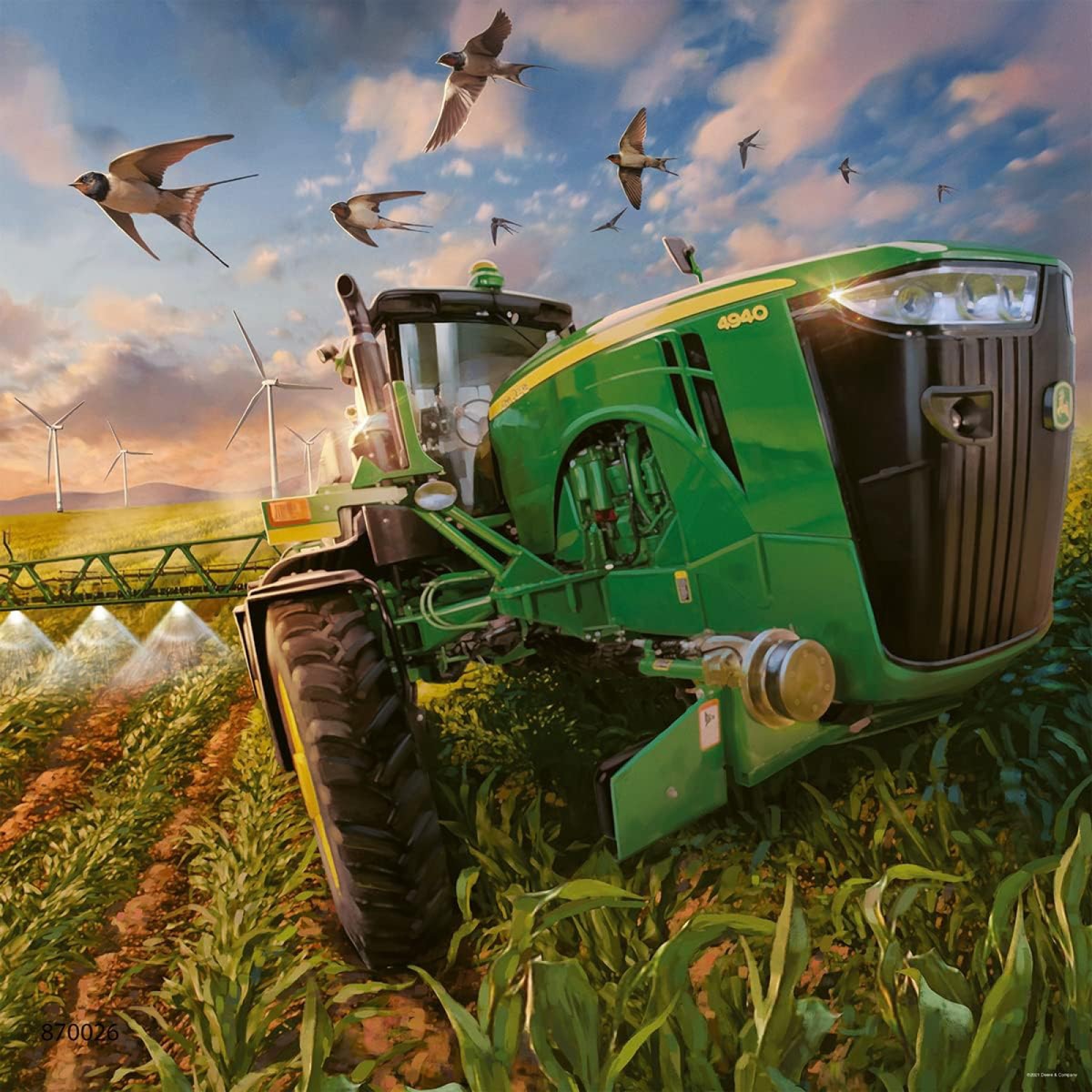 Casse-têtes John Deere, vue 2