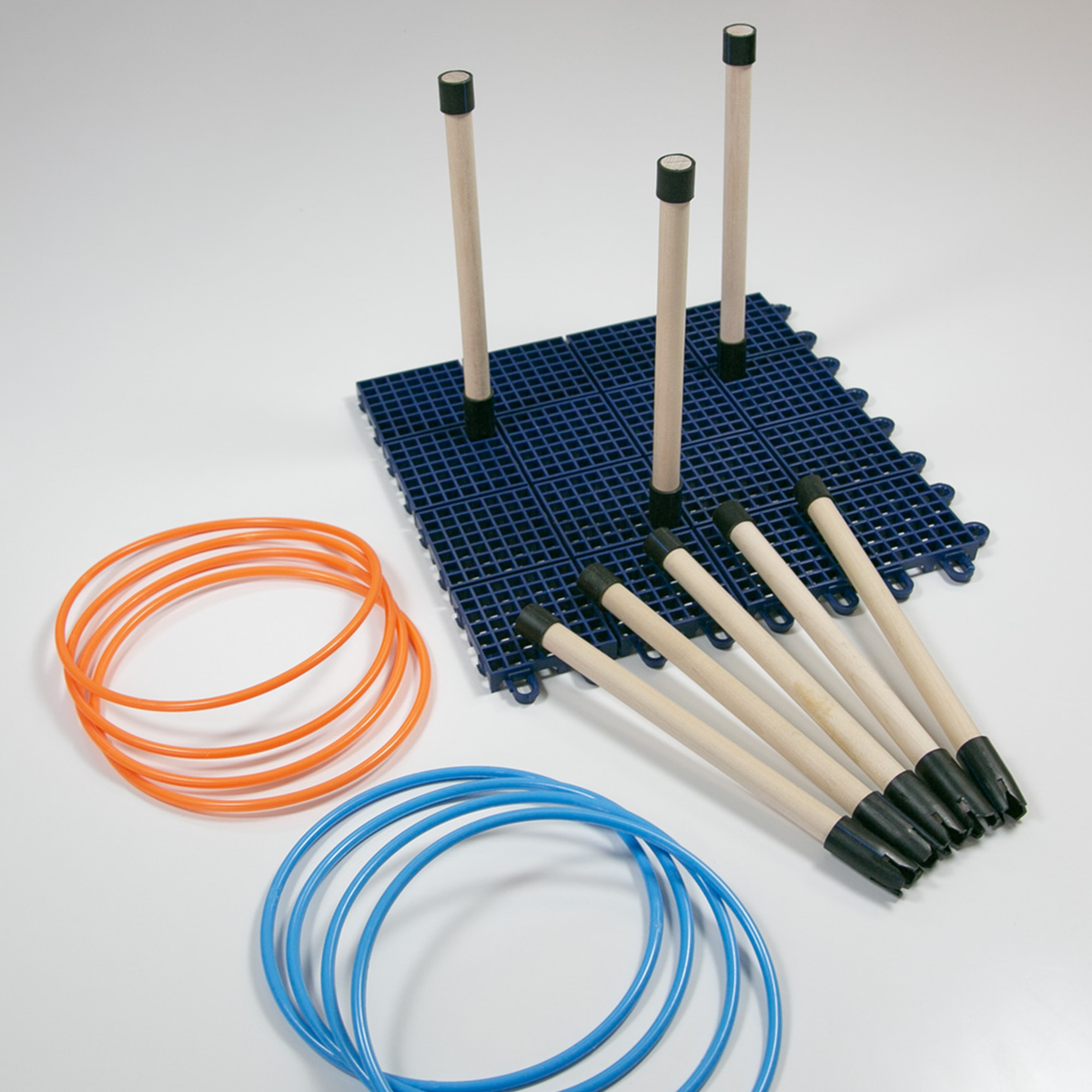 Jeu d'anneaux pour surface de jeu