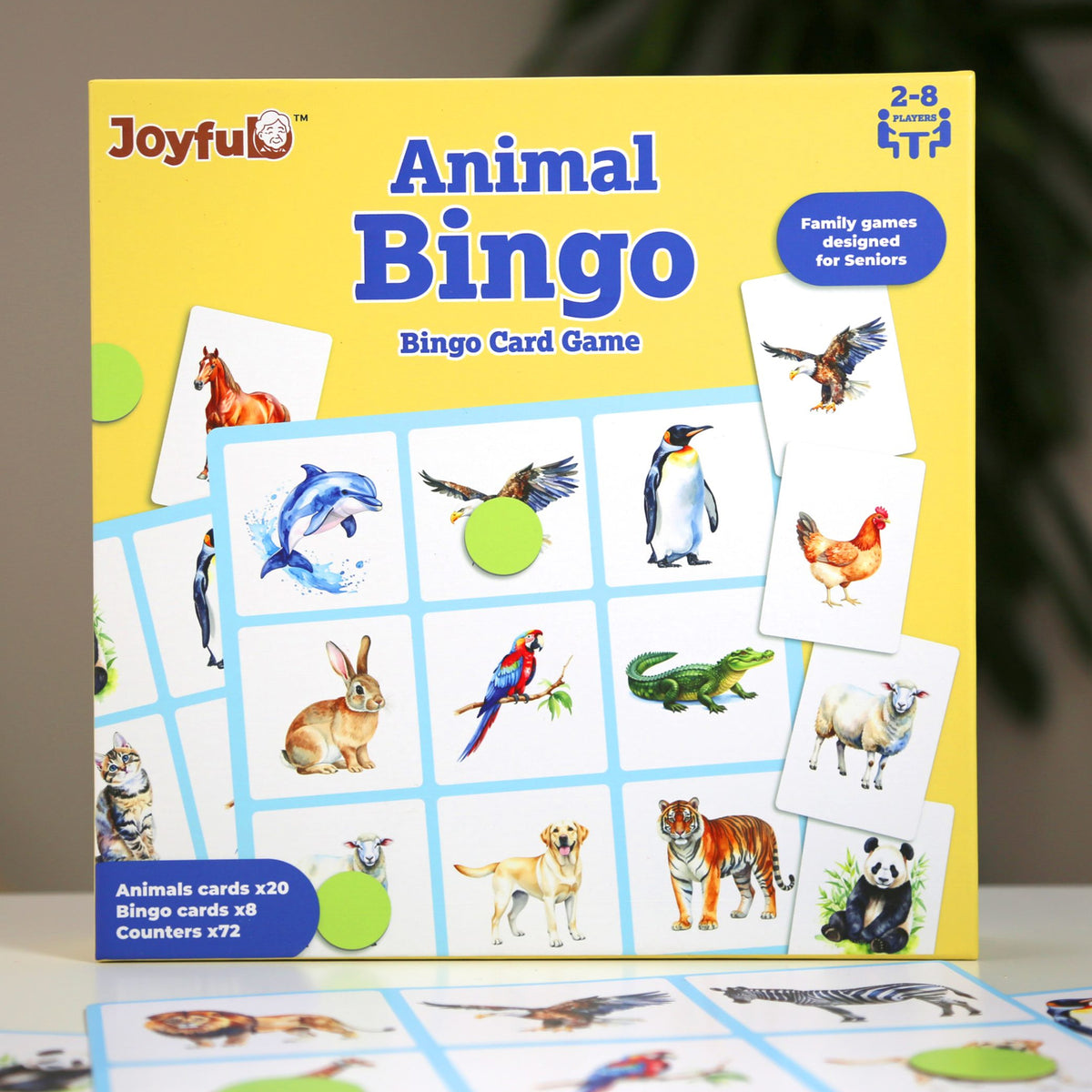 Jeu de bingo animaux, Joyful