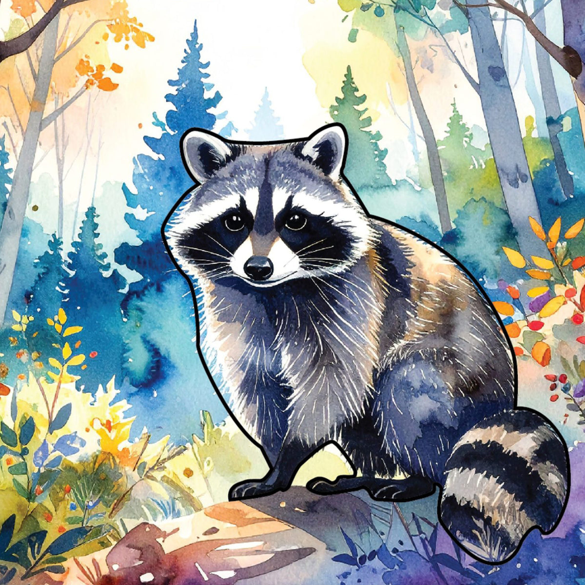 Peinture à l'eau Animaux sauvages, vue 8