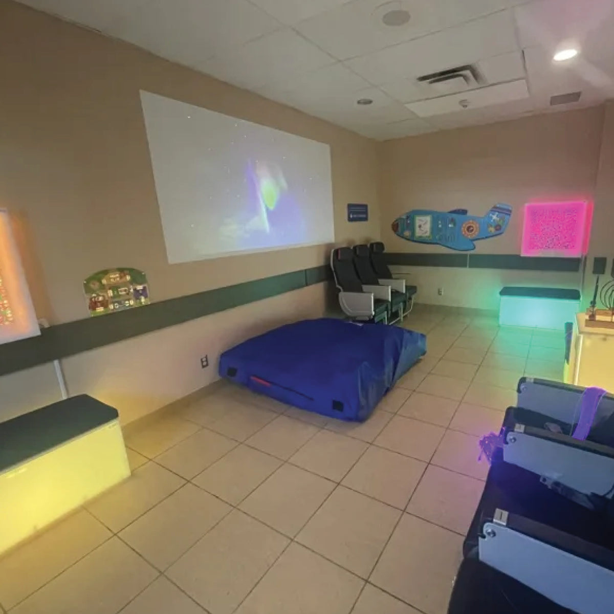 Projecteur d'ambiance sensorielle, vue 3