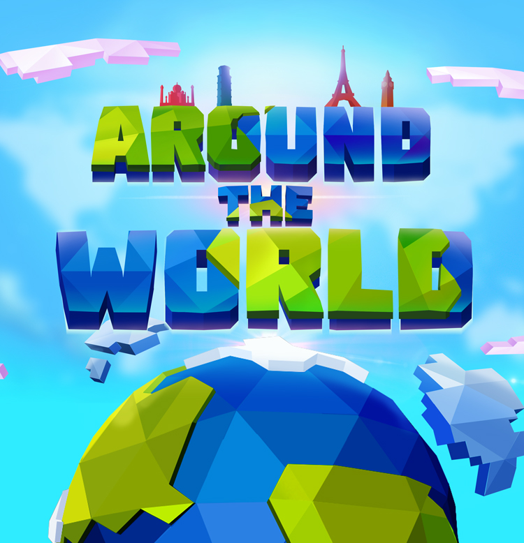 Jeu Around the World - Obie projecteur interactif aînés - Eyeclick