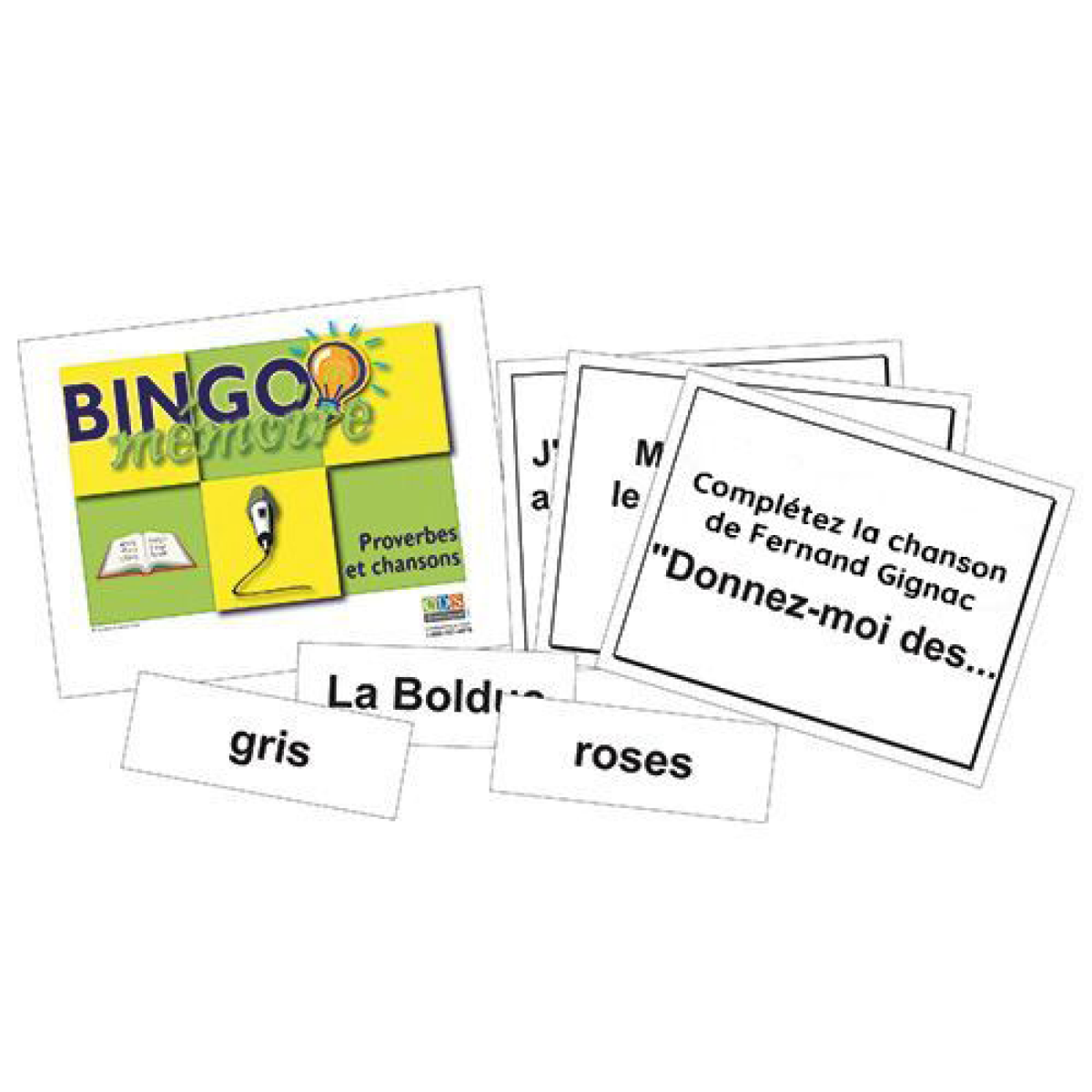 Bingo-Mémoire Proverbes et chansons