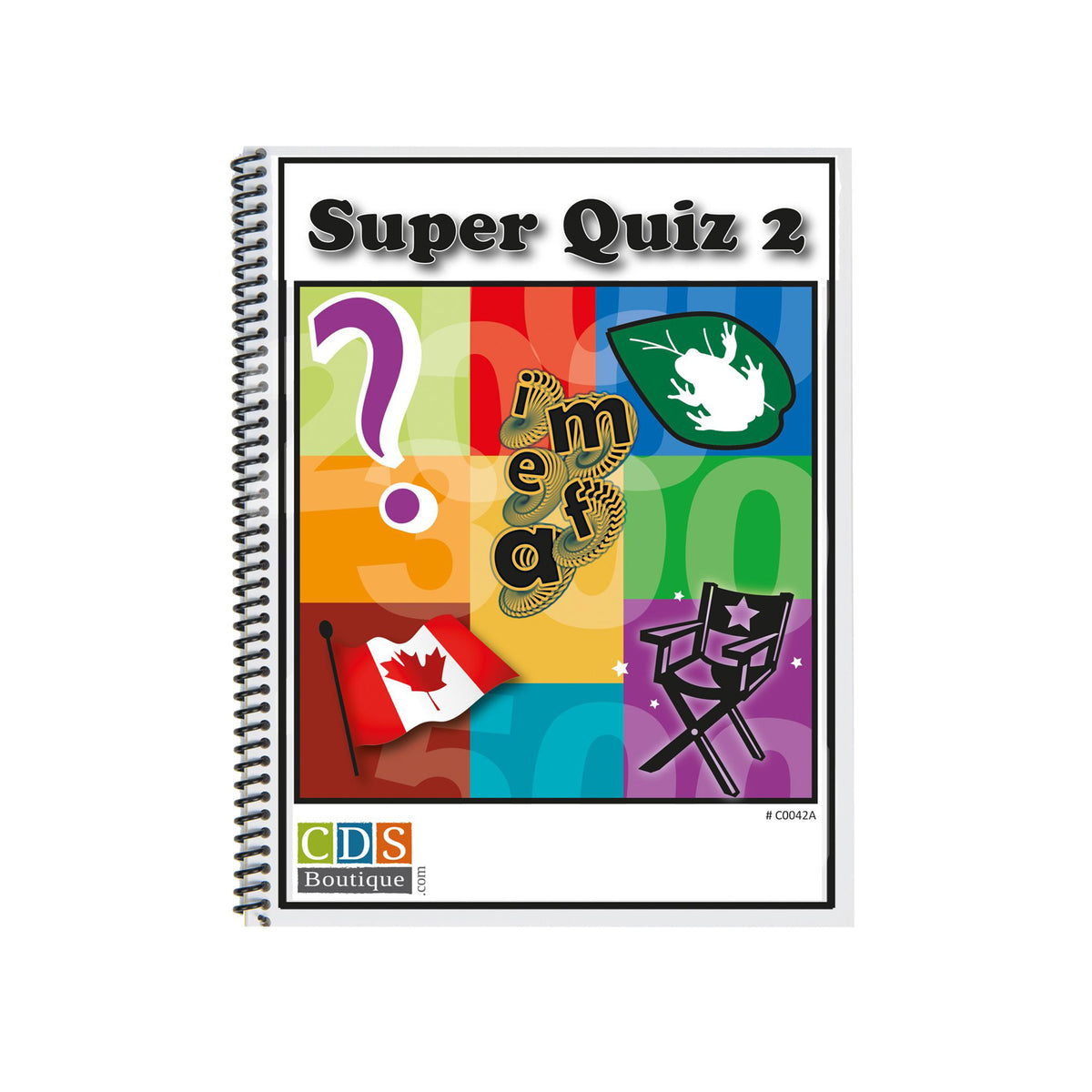 Cahier Super Quiz 2, version anglaise