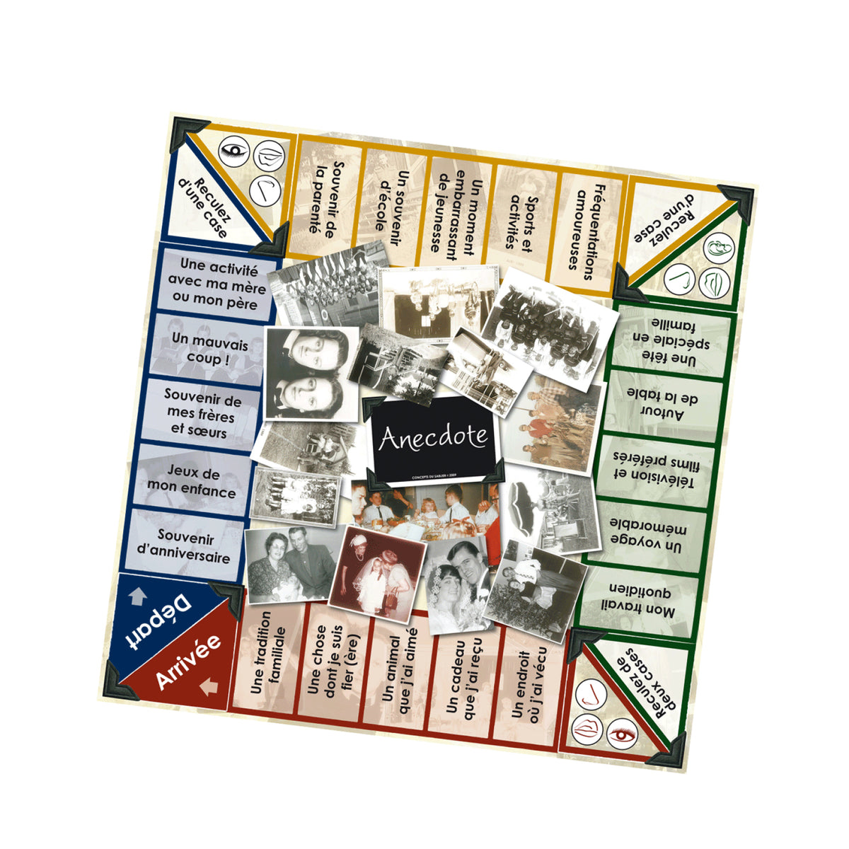 Cartes Impression Anecdote, version française