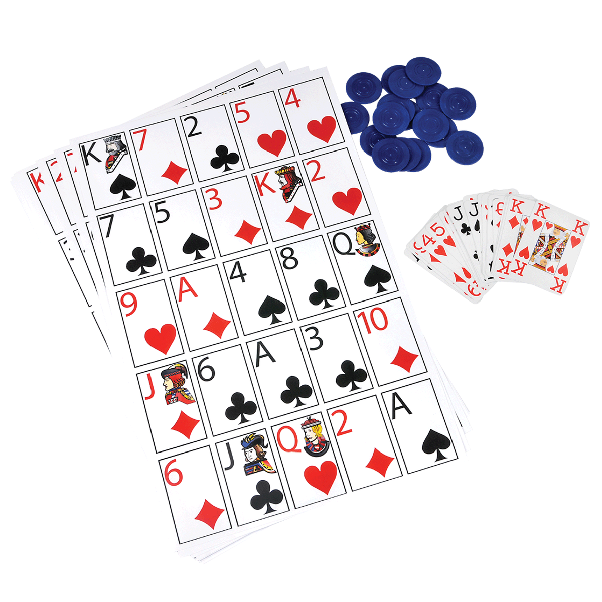 Jeu de BINGOKEO plastifié