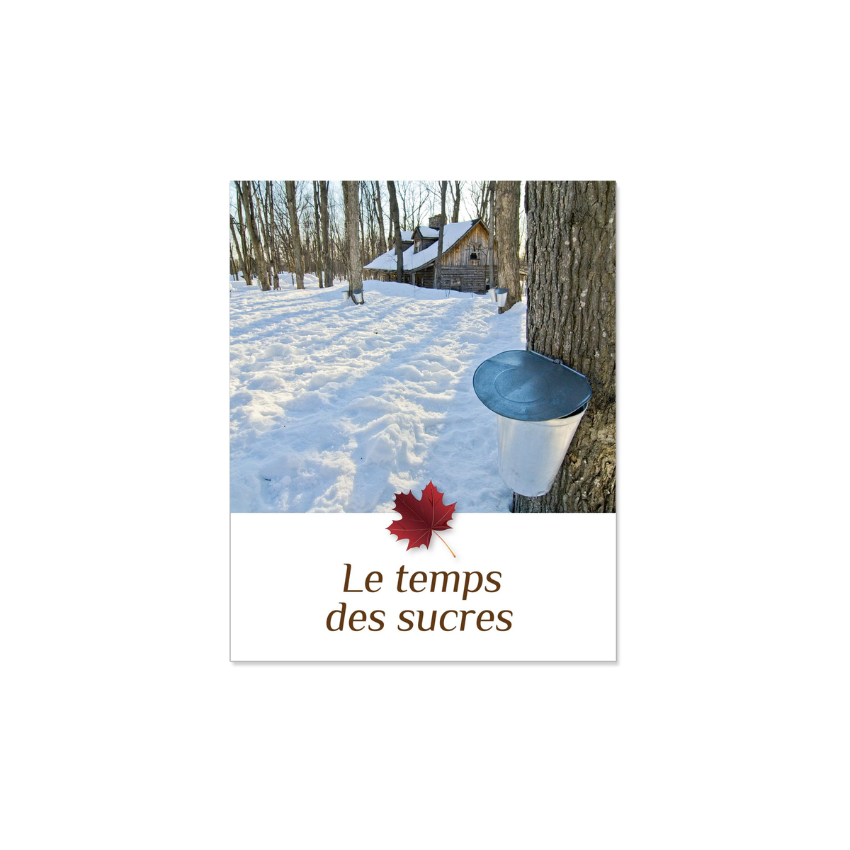 Livre de réminiscence Le temps des sucres