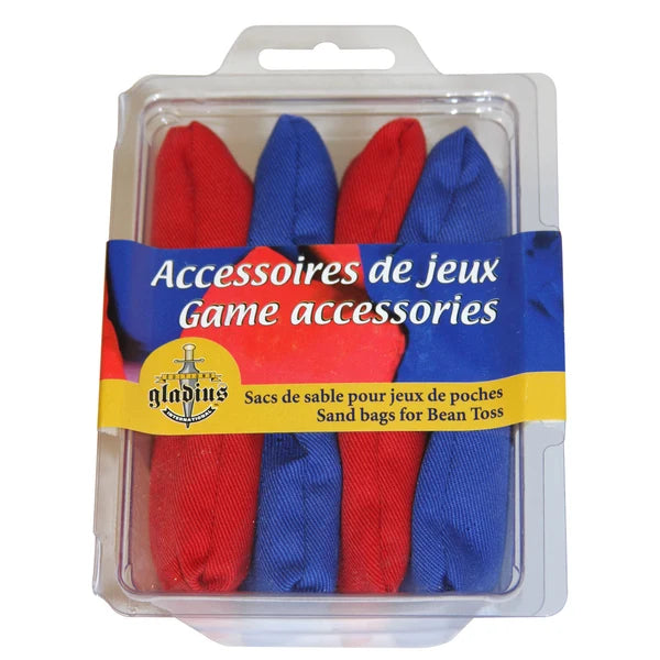 Poches de rechange bleues et rouges pour jeu Action 500