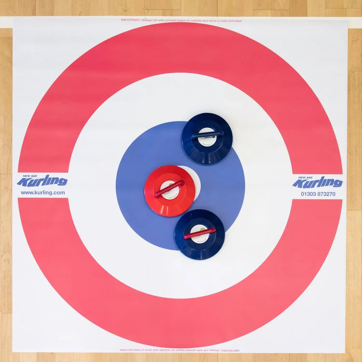 Tapis de curling NAK, sport adapté
