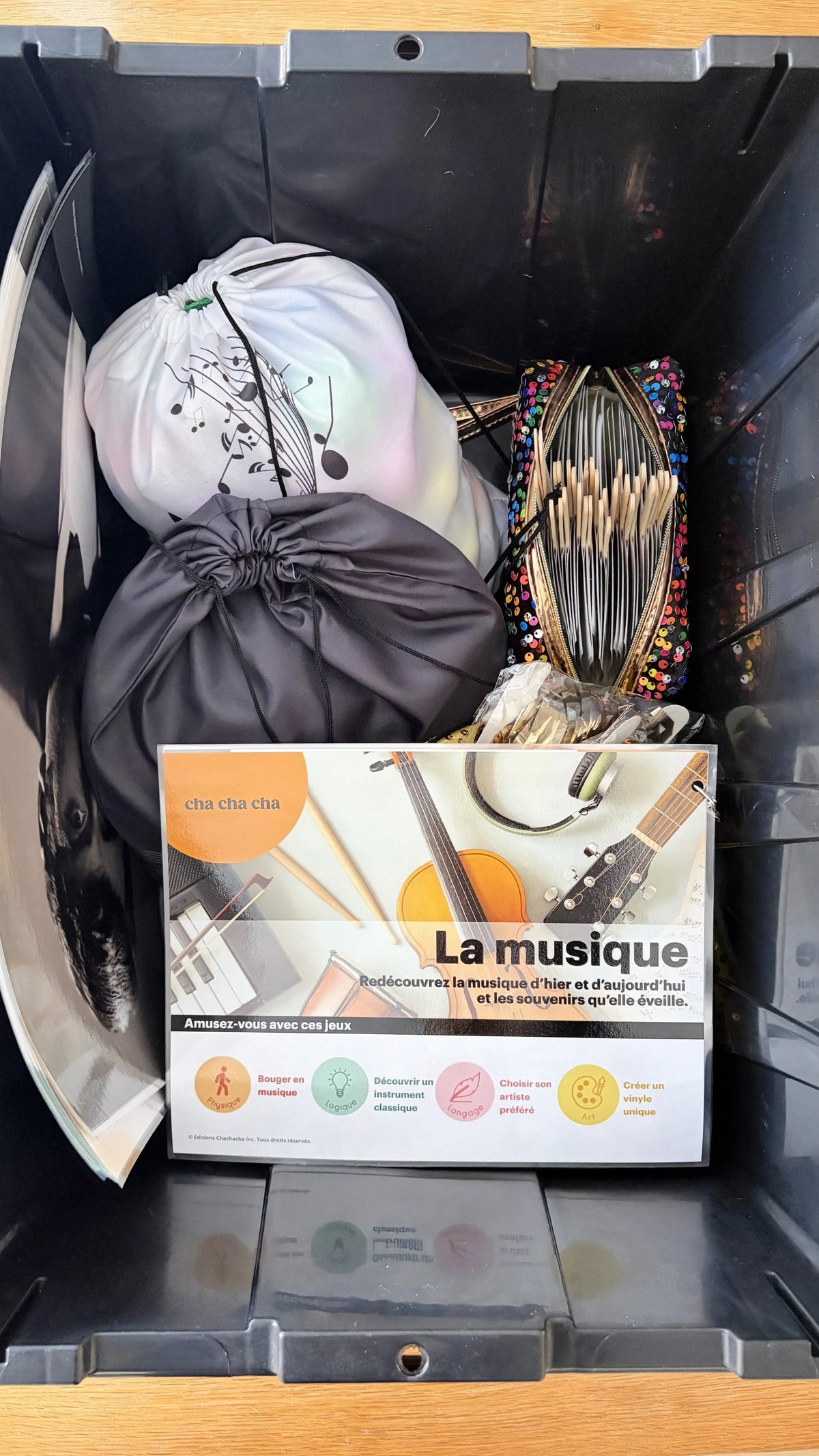 Coffret d'activités de groupe - La musique