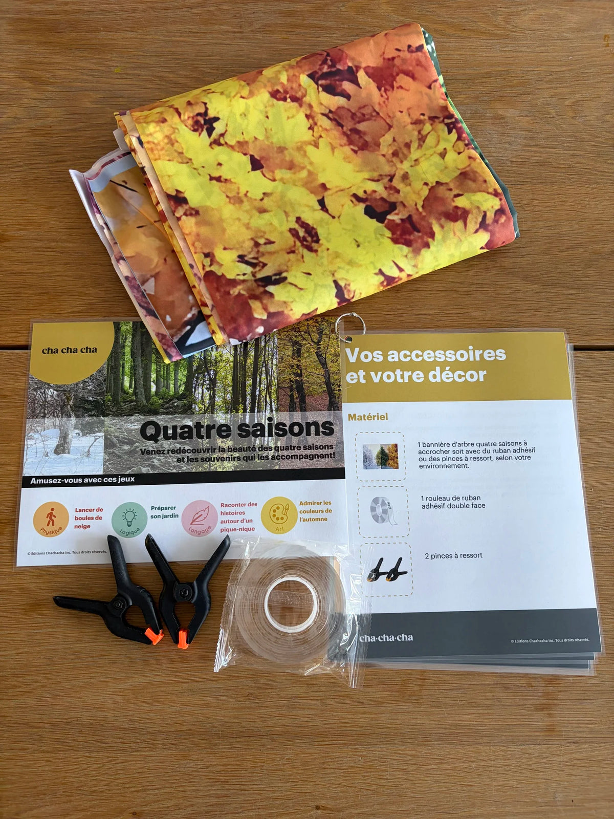 Coffret d’activités de groupe - Les quatre saisons
