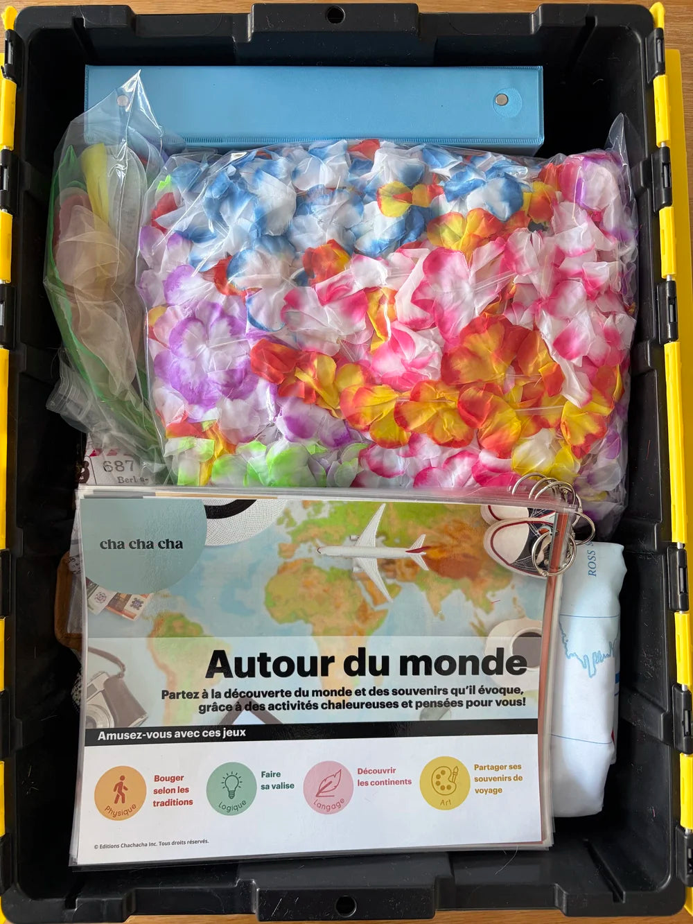 Coffret d'activités de groupe - Voyage autour du monde