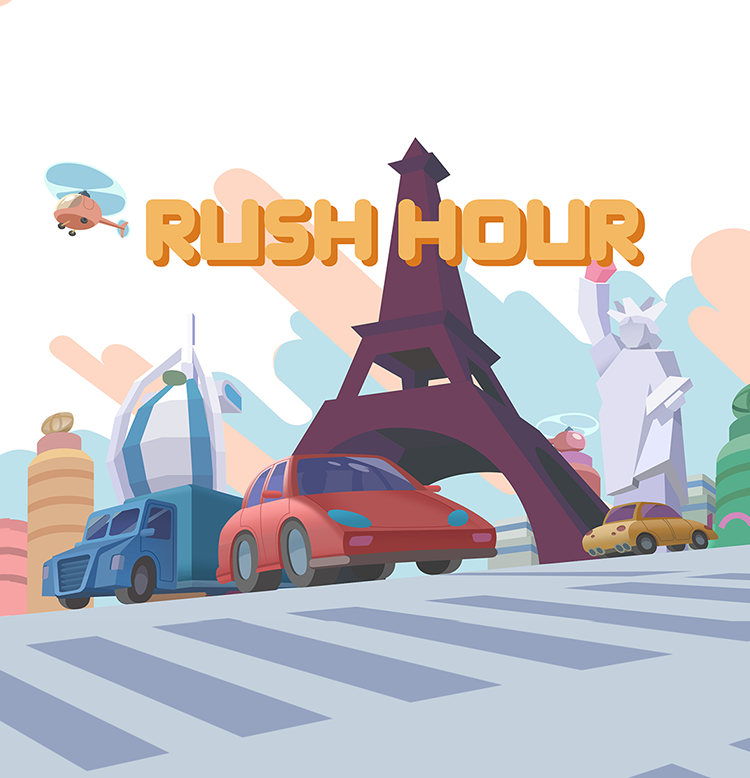 Jeu Rush Hour - Obie jeu stratégique pour aînés - Eyeclick
