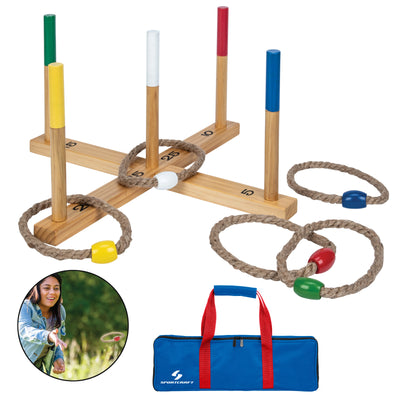 Wooden Ring Toss Game