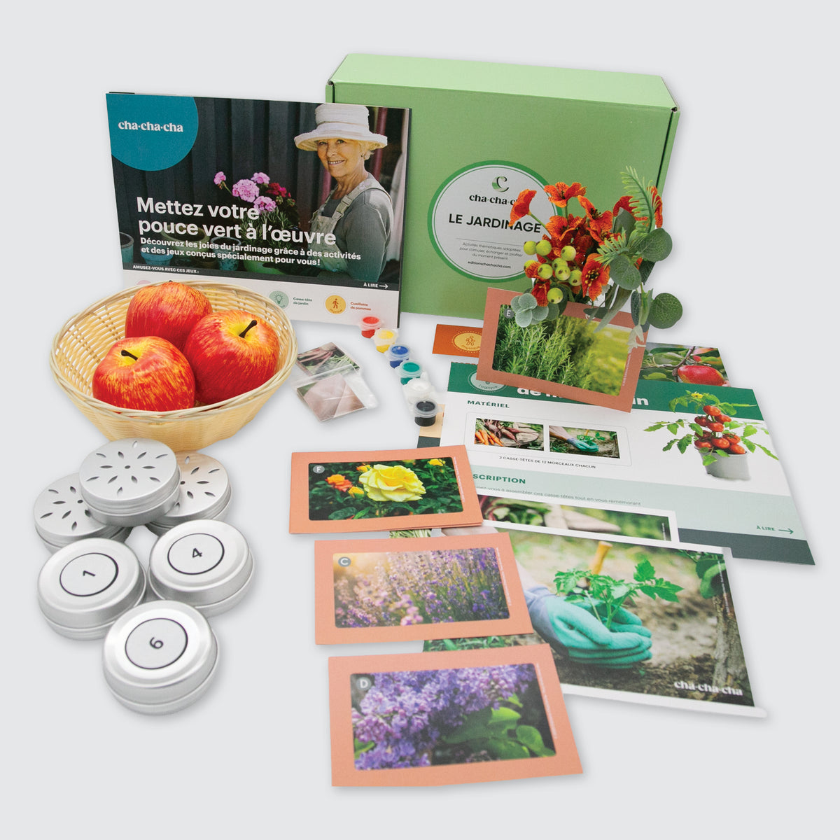 Coffret d’activités individuel - Le jardinage