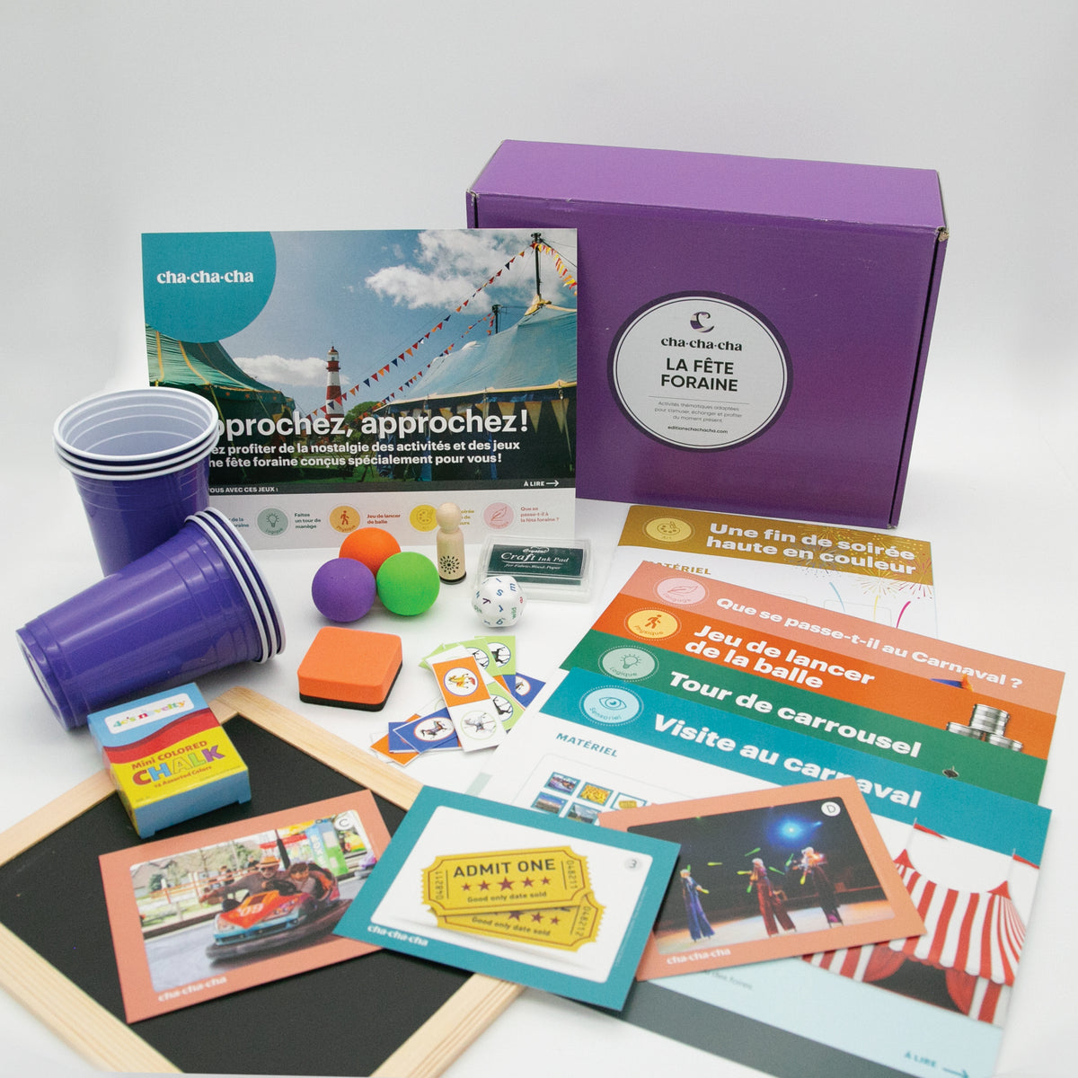 Coffret d’activités individuel - La fête foraine