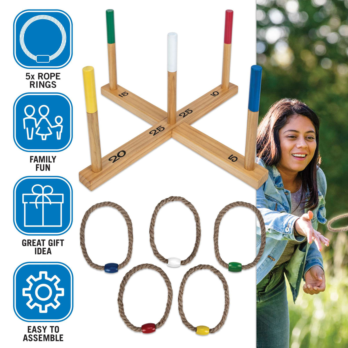 Jeu d'anneaux Sportcraft, vue 3